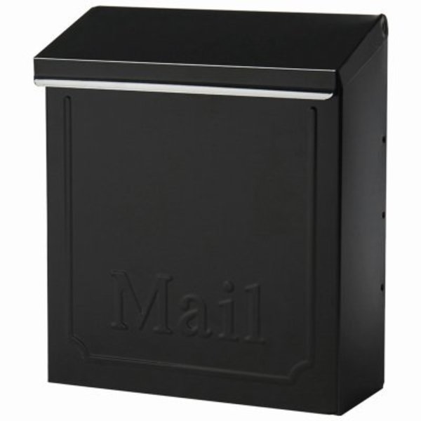 Solar Group BLK STL Vert Mailbox THVKB001